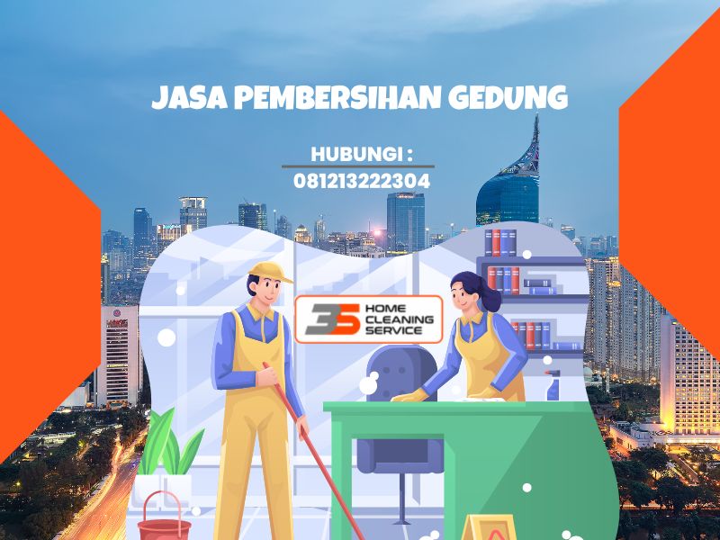 Jasa pembersih gedung