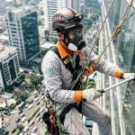 Metode Bersihkan Kaca Gedung